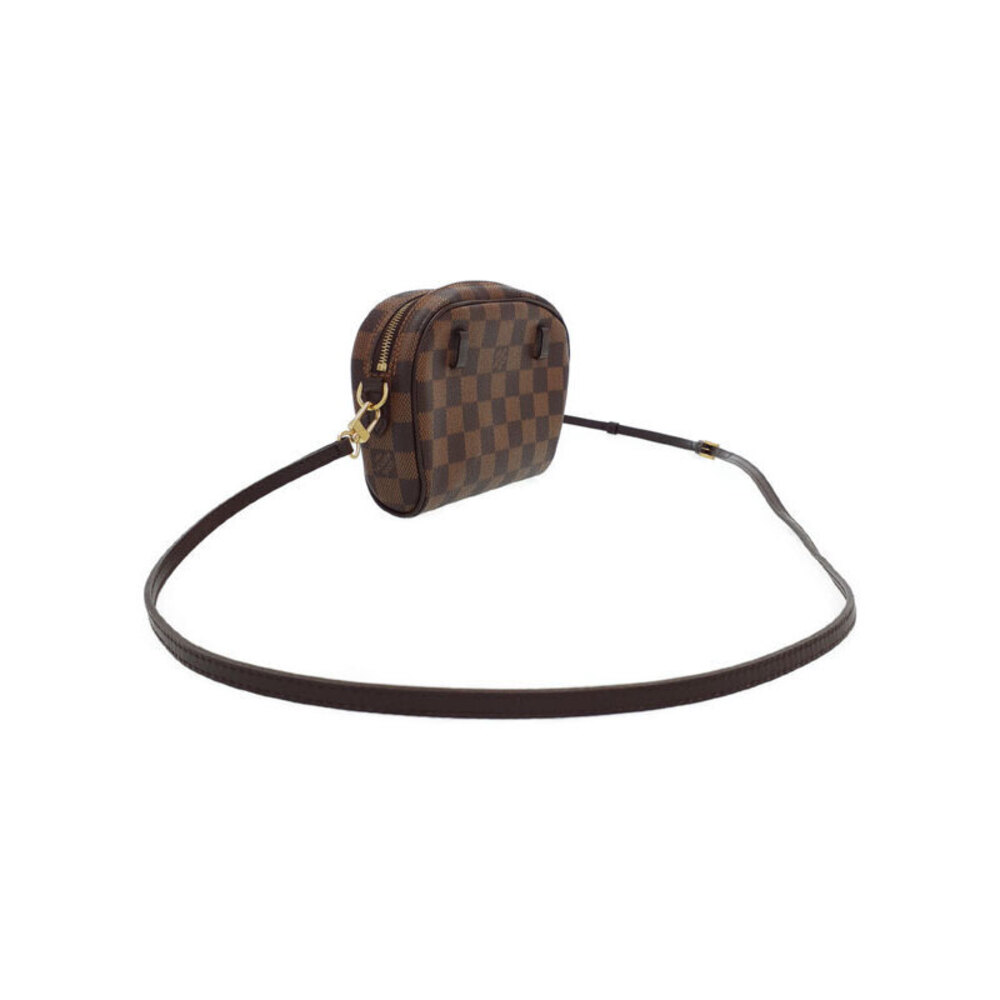 Louis Vuitton Bag Ipanema Pochette Brown Shoulder Damier Ebene